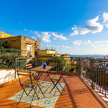 Villa Paola - Hidden Panoramic Garden And Terraces By Napoliapartments Dış mekan fotoğraf