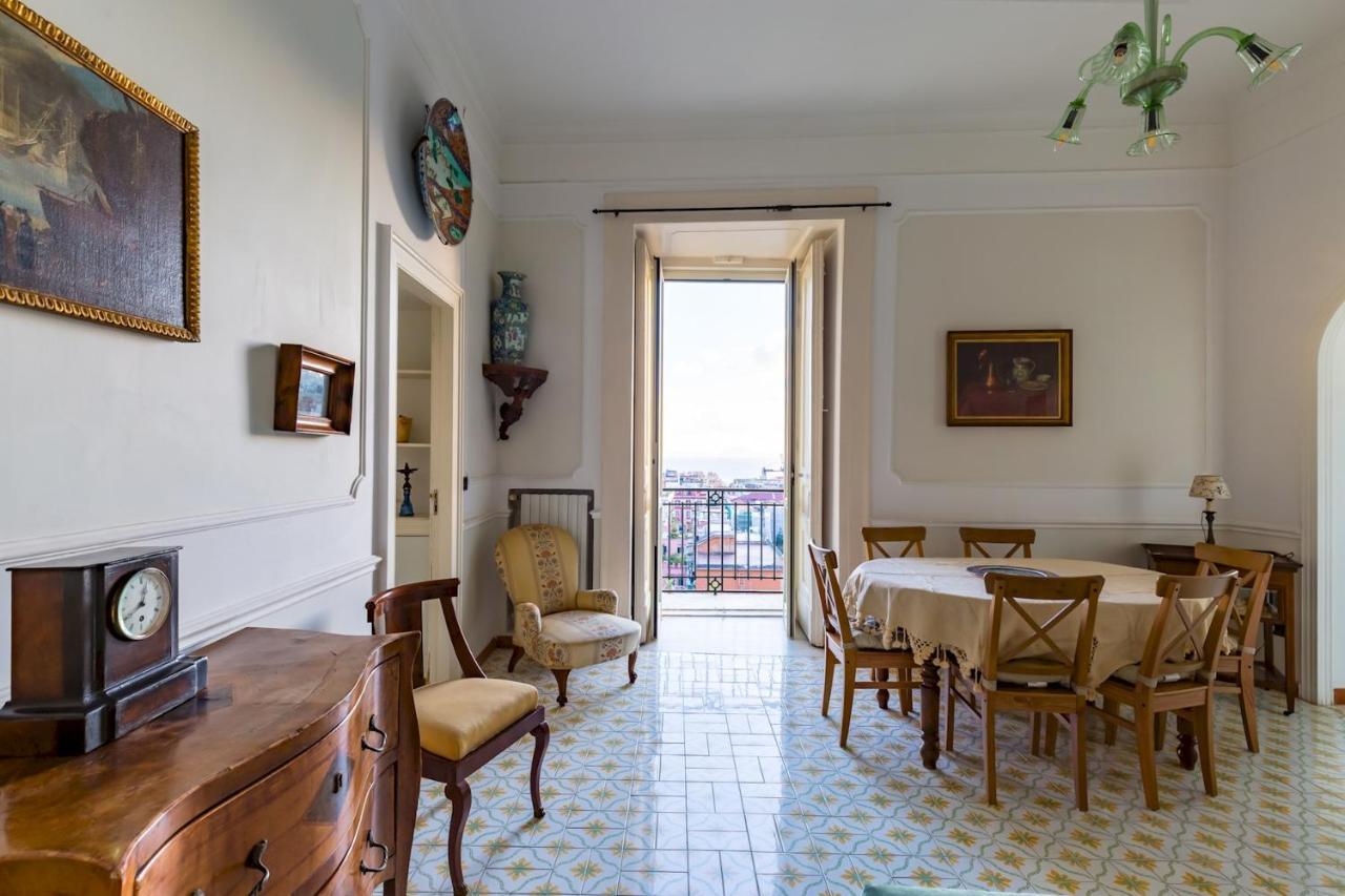 Villa Paola - Hidden Panoramic Garden And Terraces By Napoliapartments Dış mekan fotoğraf