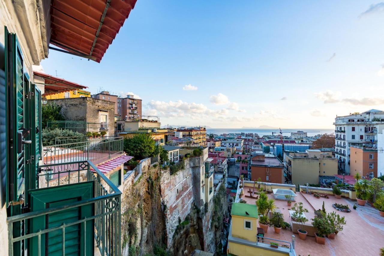 Villa Paola - Hidden Panoramic Garden And Terraces By Napoliapartments Dış mekan fotoğraf
