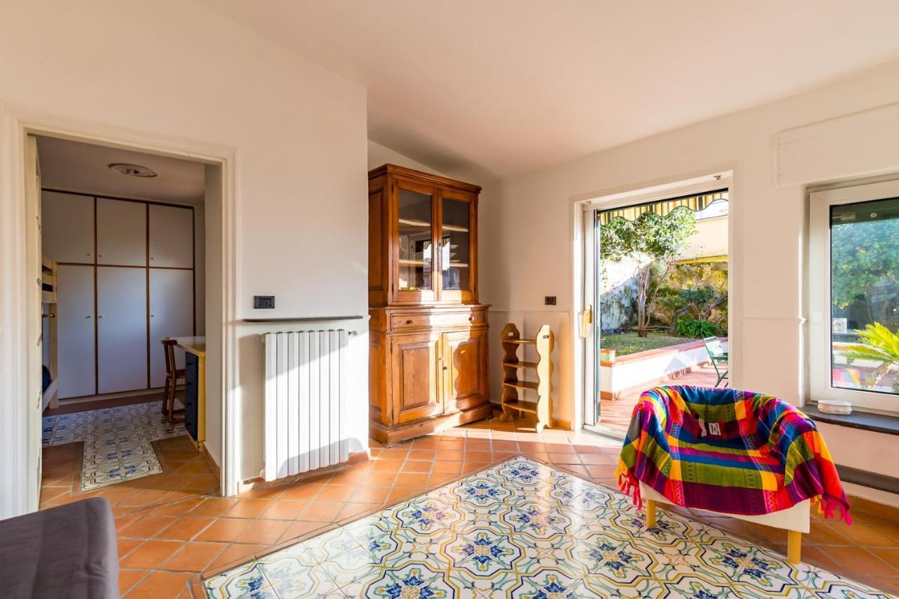 Villa Paola - Hidden Panoramic Garden And Terraces By Napoliapartments Dış mekan fotoğraf