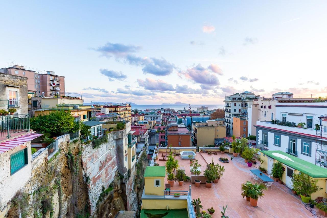 Villa Paola - Hidden Panoramic Garden And Terraces By Napoliapartments Dış mekan fotoğraf